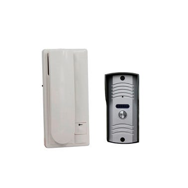 Bricomart KIT PORTERO AUDIO 2 HILOS 1 VIVIENDA