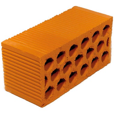 Bricomart LADRILLO PERFORADO 24X11 5X10 CM
