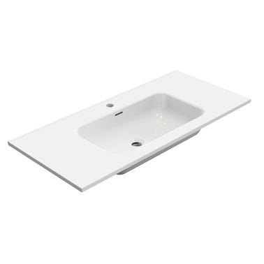Bricomart LAVABO DE ENCIMERA 101CM