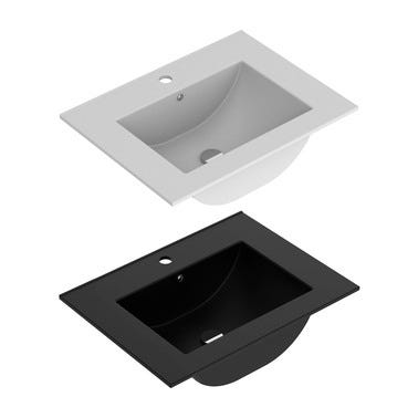 Bricomart LAVABO DE ENCIMERA 61CM BLANCO MATE