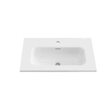 Bricomart LAVABO DE ENCIMERA 61X39CM BLANCO