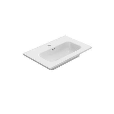 Bricomart LAVABO DE ENCIMERA 61X39CM BLANCO