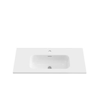 Bricomart LAVABO DE ENCIMERA 81X39CM BLANCO