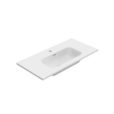 Bricomart LAVABO DE ENCIMERA 81X39CM BLANCO