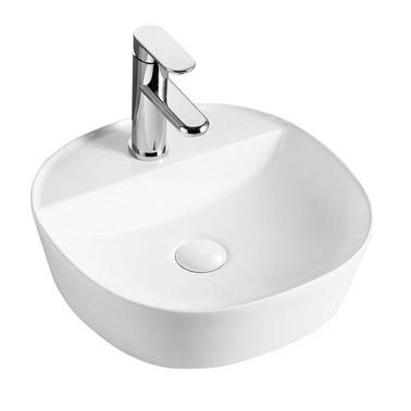 Bricomart LAVABO SOBREPONER REDONDO 40CM BLANCO