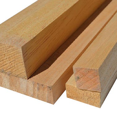 Bricomart LISTÓN DE SAMBA CEPILLADO 2500X60X30MM