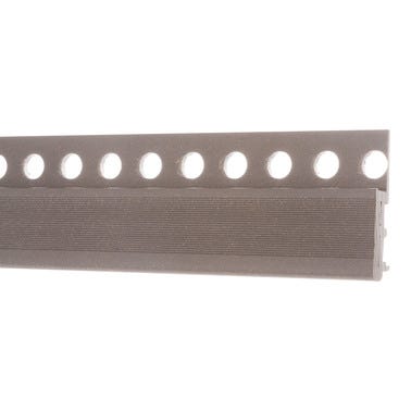 Bricomart MAMPERLÁN RÚSTICO 12X45X2500 MM GRIS