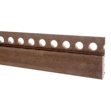 Bricomart MAMPERLÁN RÚSTICO 12X45X2500MM MARRÓN