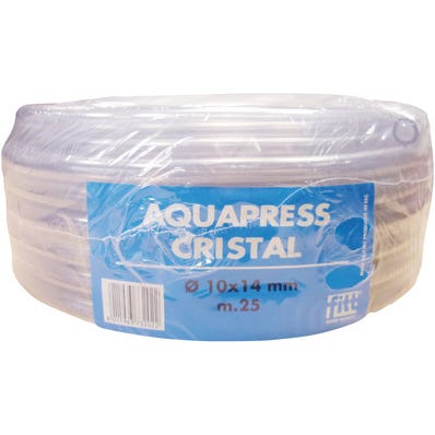 Bricomart MANGUERA AQUAPRESS CRISTAL Ø10MMX25M