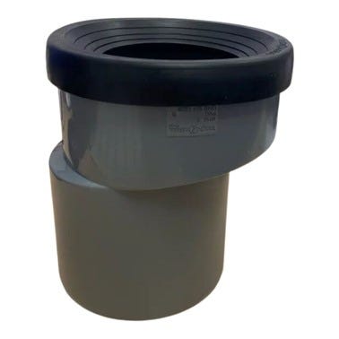 Bricomart MANGUITO INODORO EXCÉNTRICO Ø110MM PVC