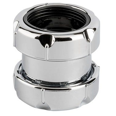 Bricomart MANGUITO Ø1 1/2" CROMADO HEMBRA -HEMBRA