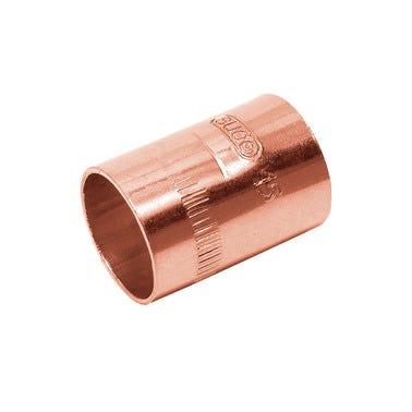 Bricomart MANGUITO Ø28MM COBRE HEMBRA 2 UNIDADES