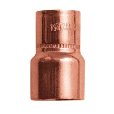 Bricomart MANGUITO REDUCIDO 16-15MM HEMBRA COBRE