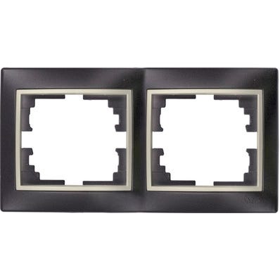 Bricomart MARCO DOBLE SERIE EUROPA NEGRO PERLA