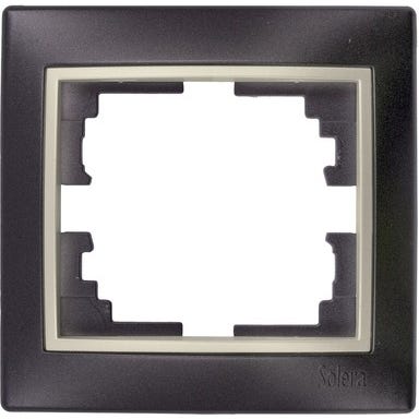 Bricomart MARCO SIMPLE SERIE EUROPA NEGRO PERLA