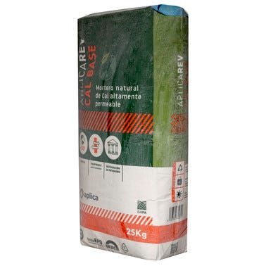 Bricomart MORTERO BASE CAL APLICAREV 25 KG BLANCO
