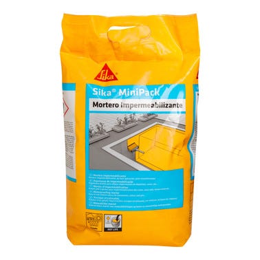Bricomart MORTERO IMPERMEABLE SIKA MINIPACK 5 KG