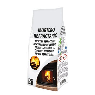 Bricomart MORTERO REFRACTARIO 5KG