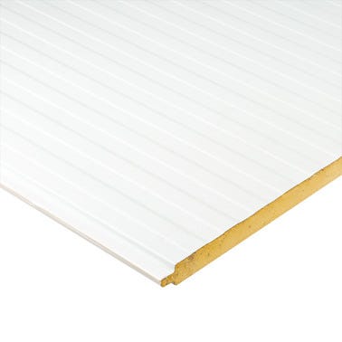 Bricomart PANEL FACHADA SANDWICH BLANCO 4 CM 3X1M