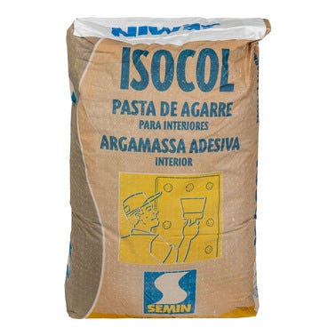 Bricomart PASTA DE AGARRE SEMIN ISOCOL 25 KG