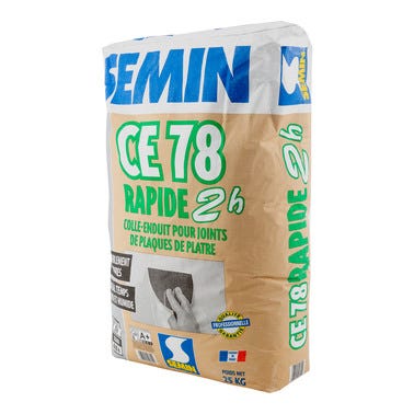 Bricomart PASTA DE JUNTAS SEMIN 2H CE78 25 KG