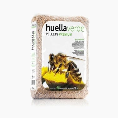 Bricomart PELLET HUELLA VERDE 15KG