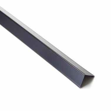 Bricomart PERFIL ANGULAR NEGRO T-24 24X24 MM 3 M