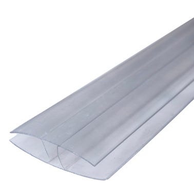 Bricomart PERFIL UNION H POLICARBONATO 3M 16MM