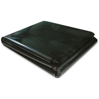 Bricomart PLÁSTICO DE OBRA GALGA 500 NEGRO 4X10 M