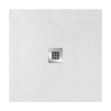 Bricomart PLATO DE DUCHA CUADRADO BLANCO 80X80X3CM