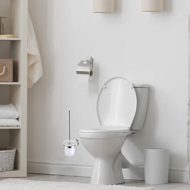 Bricomart PORTAESCOBILLA ARCHITECT INOX CR