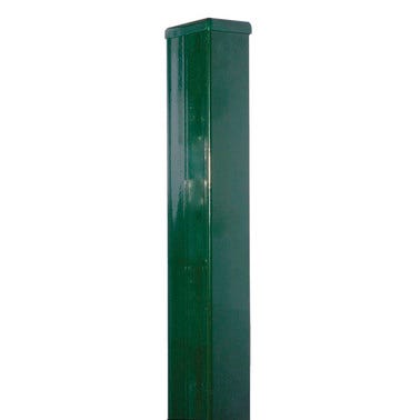 Bricomart POSTE RECTANGULAR VERDE 60X40 MM 0 65 M