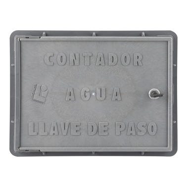 Bricomart PUERTA DE CONTADOR POLIPROPILENO 35X45CM