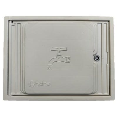 Bricomart PUERTA DE CONTADOR POLIPROPILENO 35X45CM