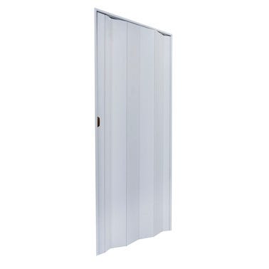 Bricomart PUERTA PLEGABLE PVC BLANCA 84 CM