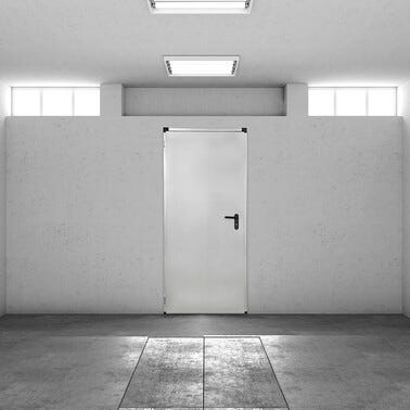 Bricomart PUERTA SERVICIO MULTIUSO 90 CM DERECHA