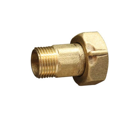 Bricomart RACOR CONTADOR TUERCA 3/4"- 1/2" HEMBRA