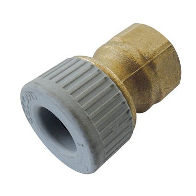 Bricomart RACOR LATÓN 15MMX1/2" HEMBRA PB