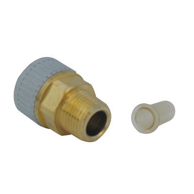 Bricomart RACOR LATÓN 22MMX3/4" MACHO PB