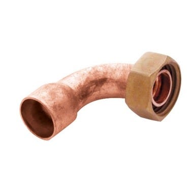 Bricomart RACOR LOCO CURVO Ø15MMX1/2" COBRE