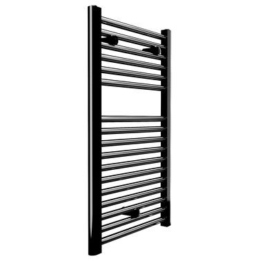Bricomart RADIADOR TOALLERO NEGRO 803X500MM