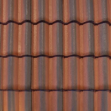 Bricomart REMATE ANGULAR VIMONT ROJO ENVEJECIDO