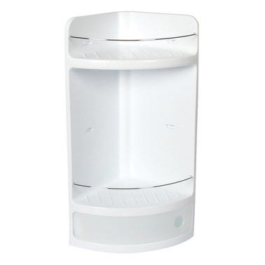Bricomart RINCONERA DE DUCHA PLÁSTICO