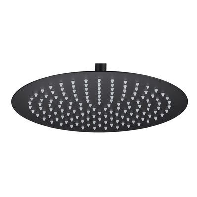 Bricomart ROCIADOR DUCHA REDONDO 30 CM NGR
