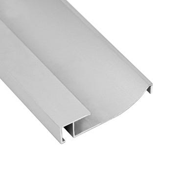 Bricomart RODAPIE 60X2500MM ALUMINIO LED PLATA