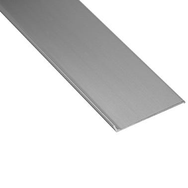 Bricomart RODAPIE 80X2500MM ALUMINIO PLATA