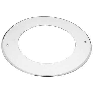 Bricomart ROSETÓN PARED SIMPLE Ø125MM INOXIDABLE