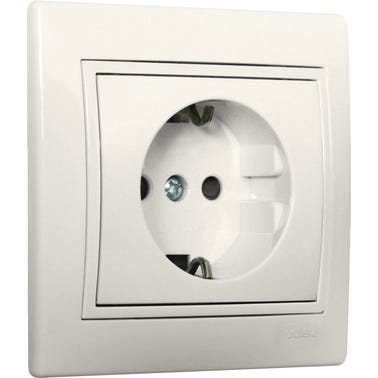 Bricomart SCHUKO SERIE EUROPA BLANCO