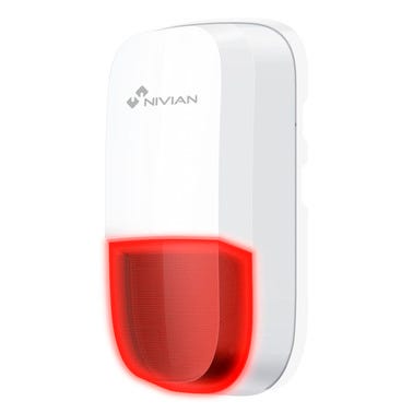 Bricomart SIRENA EXTERIOR ALARMA NIVIAN