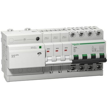 Bricomart SOBRETENSION COMBI 3P+N 25A SCHNEIDER